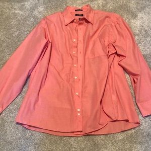 Chaps Men’s pink button up